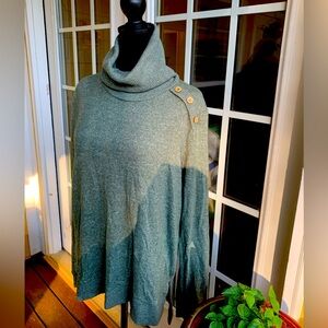 Pink Clover Turtle Neck Sweater